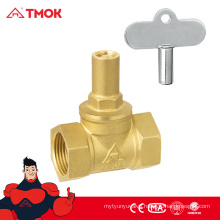 Fashion design Standard CW617N brass material Magnetic control valve/Magnetic Stop valve with lock and good quality in TMOK